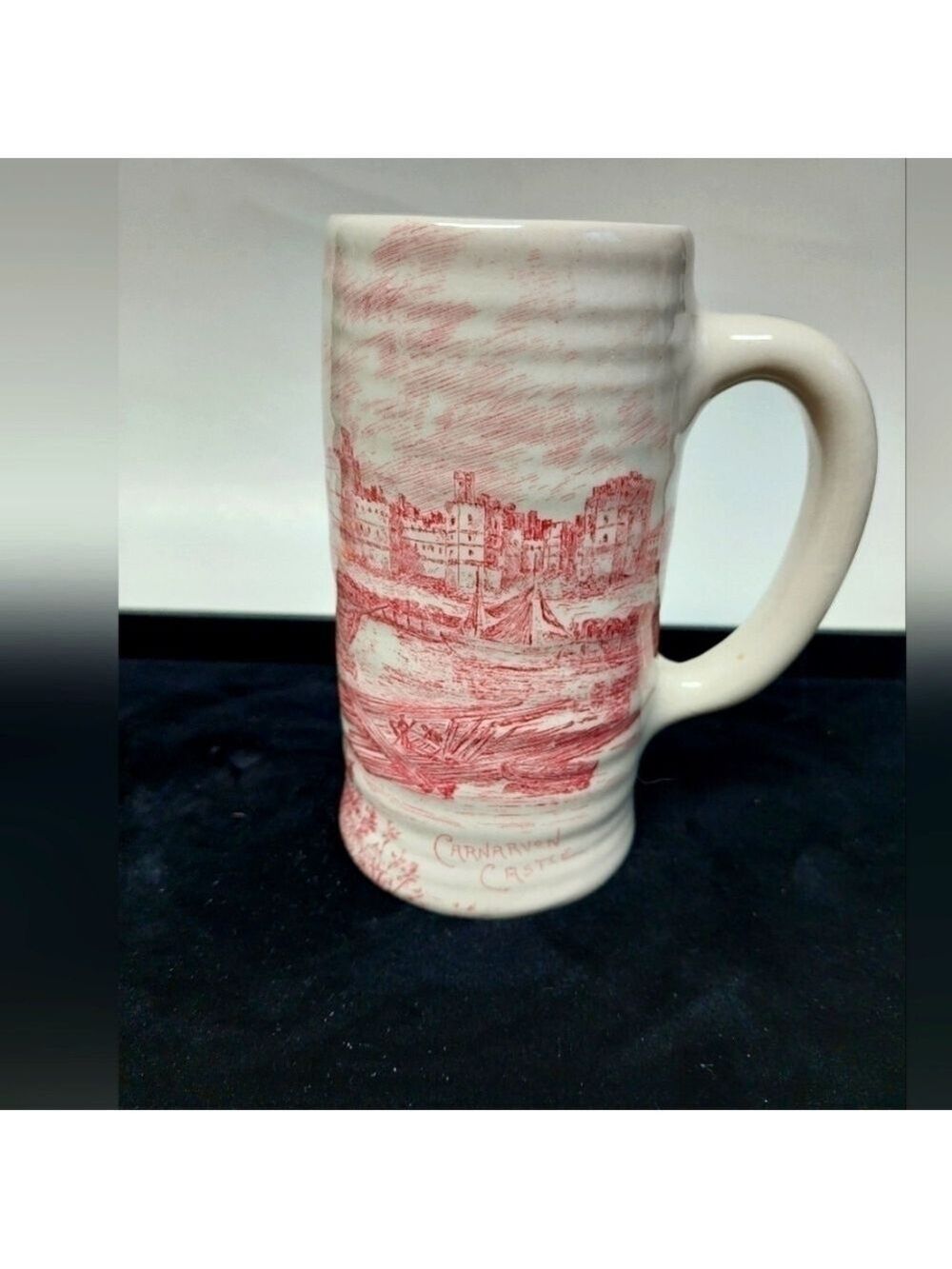 Vintage* Royal Staffordshire Pottery Carnarven Castle Mug